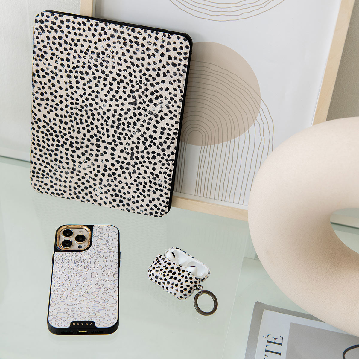 Almond Latte - Cute iPad Air 10.9 (5th/4th Gen) Case | BURGA