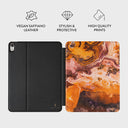 Pumpkin Spice - Orange iPad Air 10.9 (5th/4th Gen) Case 3