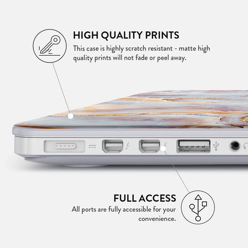 Frozen Leaves - Macbook Case 20