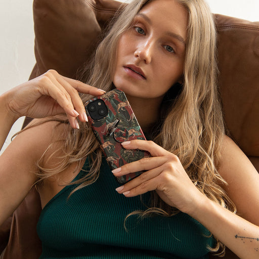 Morning Commute Designer iPhone 11 Case BURGA - Main Image