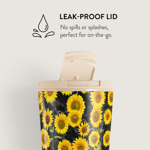 Sunflower Glimmer - Travel Mug 11