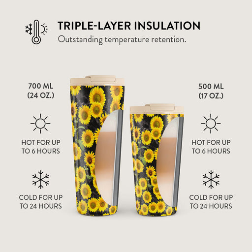 Sunflower Glimmer - Travel Mug 13