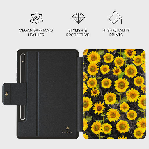 Sunflower Glimmer - Samsung Galaxy Tab S9 Case 2