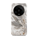 Snowstorm - Grey Marble Xiaomi 14 Ultra Case 1