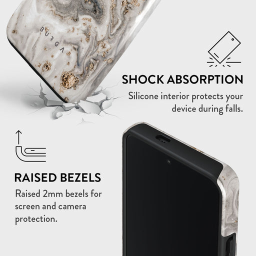 Snowstorm - Grey Marble Xiaomi 14 Ultra Case 4