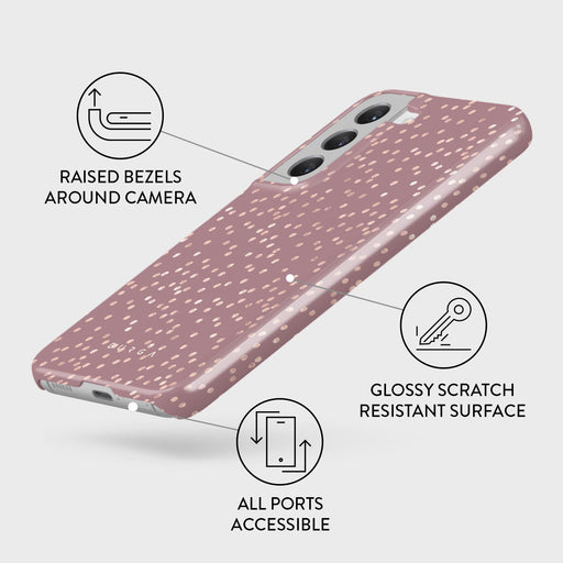 Hot Cocoa - Spotted Samsung Galaxy S22 Plus Case 3
