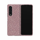 Hot Cocoa - Spotted Samsung Galaxy Z Fold 4 Case 1