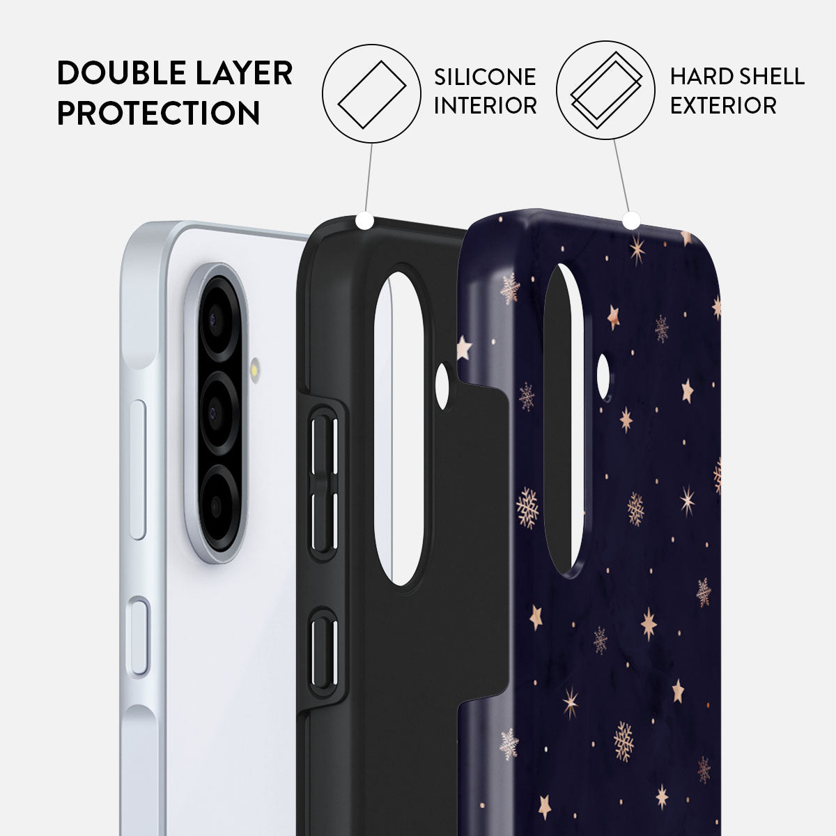 Midnight Kiss - Star Samsung Galaxy A36 5G Case Midnight Kiss - Star Samsung Galaxy A36 5G Case