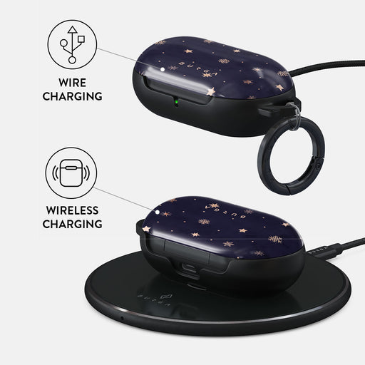 Midnight Kiss - Star Samsung Galaxy Buds Plus Case 3