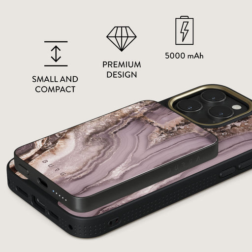 Golden Taupe - Fashion Magnetic Power Bank 2