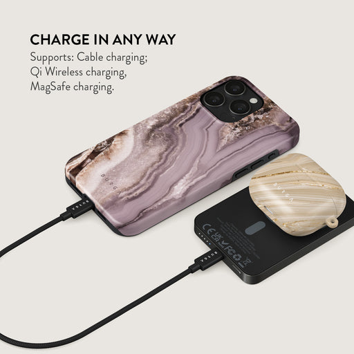 Golden Taupe - Fashion Magnetic Power Bank 4