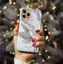Snowstorm - Grey Marble Samsung Galaxy S24 FE Case 5