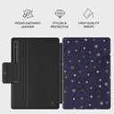 Midnight Kiss - Star Samsung Galaxy Tab S10 Ultra Case 2