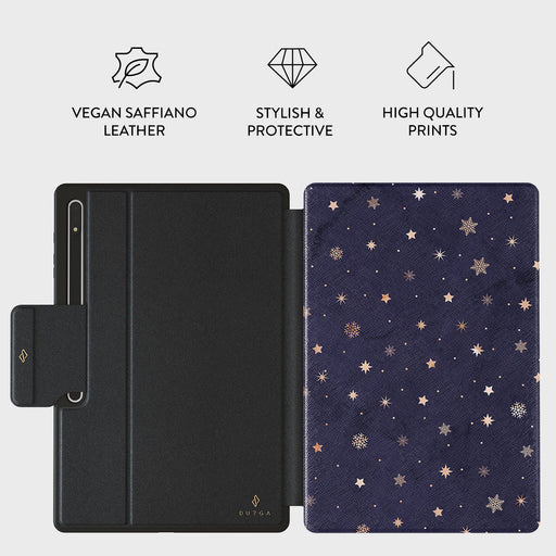 Midnight Kiss - Star Samsung Galaxy Tab S10 Ultra Case 2