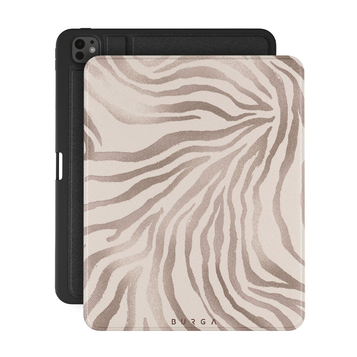 BURGA クロコダイル風 iPadケース ブラック BURGA クロコダイル風 iPadケース ブラック BURGA クロコダイル