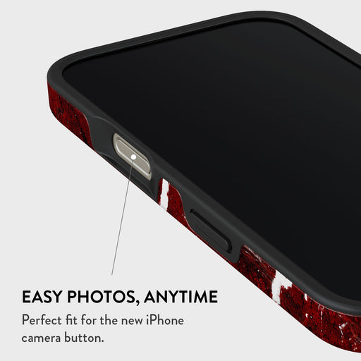 Iconic Red Ruby - Marble iPhone 16 Pro Max Case 5