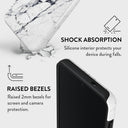 Satin White - Marble Samsung Galaxy S25 Case 4