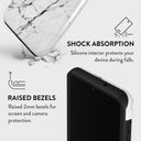 Satin White - Marble Samsung Galaxy S23 Case 8