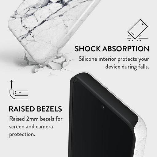 Satin White - Marble Xiaomi 15 Case 4