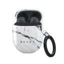 Satin White - Marble Google Pixel Buds Pro Case 1