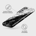 Fatal Contradiction - Black & White Marble Samsung Galaxy S22 Case 7