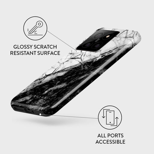 Fatal Contradiction - Black & White Marble Xiaomi 14 Pro Case 3