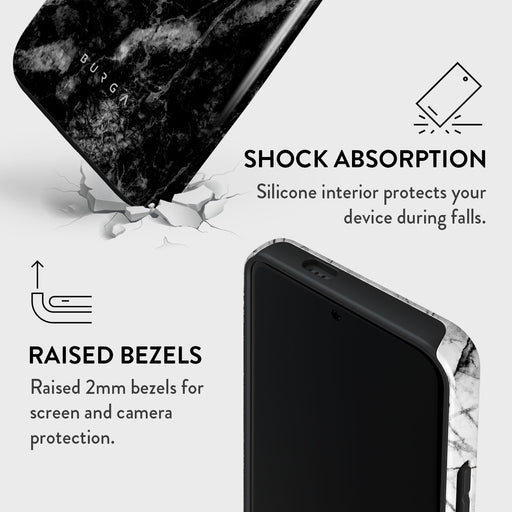 Fatal Contradiction - Black & White Marble Xiaomi 14 Pro Case 4