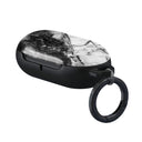 Fatal Contradiction - Black & White Marble Samsung Galaxy Buds Case 1