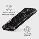 Rose Gold Marble - iPhone 15 Plus Case 7