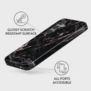 Rose Gold Marble - Samsung Galaxy S24 FE Case 3