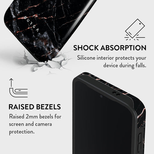 Rose Gold Marble - Samsung Galaxy S24 FE Case 4