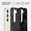 Rose Gold Marble - Samsung Galaxy S23 Plus Case 6