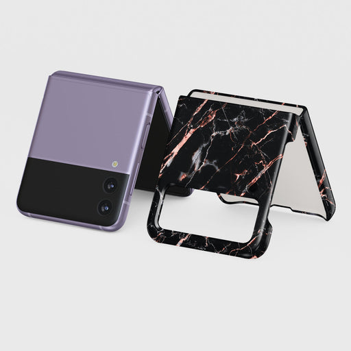 Rose Gold Marble - Samsung Galaxy Z Flip 4 Case 5