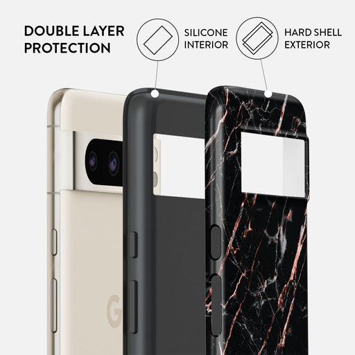 Rose Gold Marble - Google Pixel 8 Pro Case 2