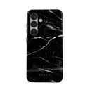 Noir Origin - Black Marble Samsung Galaxy S25 Case 1