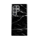 Noir Origin - Black Marble Samsung Galaxy S24 Ultra Case 5