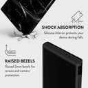 Noir Origin - Black Marble Samsung Galaxy S24 Ultra Case 8