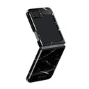Noir Origin - Black Marble Samsung Galaxy Z Flip 5 Case 7