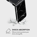 Noir Origin - Black Marble Samsung Galaxy Z Flip 5 Case 10