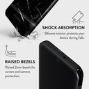 Noir Origin - Black Marble Samsung Galaxy A26 5G Case 4
