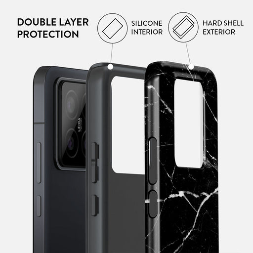 Noir Origin - Black Marble Xiaomi 14 Pro Case 2