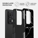 Noir Origin - Black Marble Xiaomi Redmi Note 13 5G Case 2