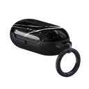 Noir Origin - Black Marble Samsung Galaxy Buds Plus Case 1