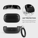 Noir Origin - Black Marble Samsung Galaxy Buds FE Case 2