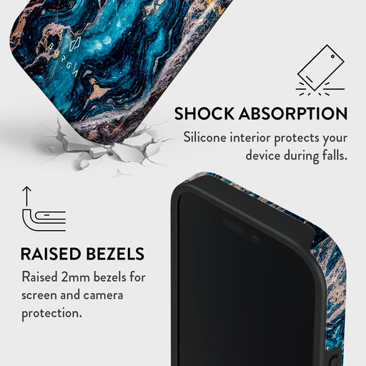Mystic River - Blue Marble iPhone 16 Pro Max Case 4