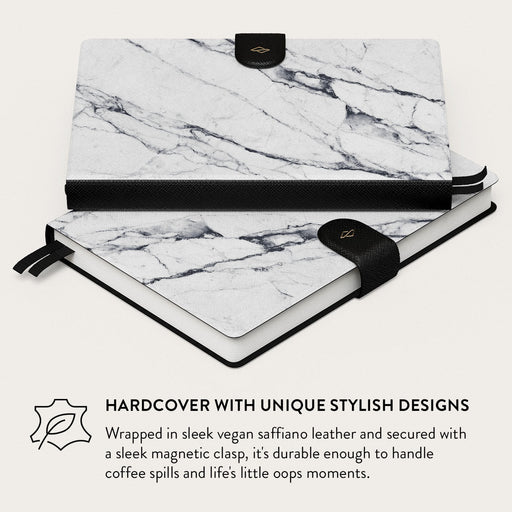 Satin White - Marble Infinity Planner 3