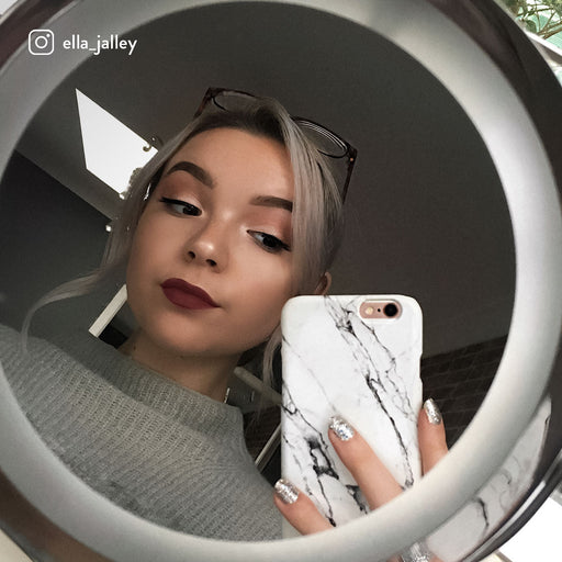 Satin White - Marble iPhone 15 Case 27