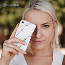 Satin White - Marble Samsung Galaxy S23 Case 28