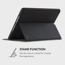 Fatal Contradiction - Black & White Marble iPad 10.2 (9th/8th/7th Gen) Case 5
