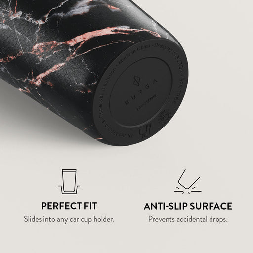 Rose Gold Marble - Travel Mug 12